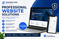Professional Business Website Development with Free Domain, SSL Security & Admin Panel